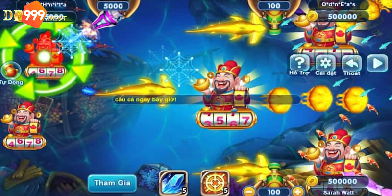 Chọn vũ khí phù hợp với từng loại cá to trong game